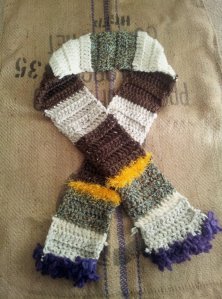 The Rocky Road scarf...